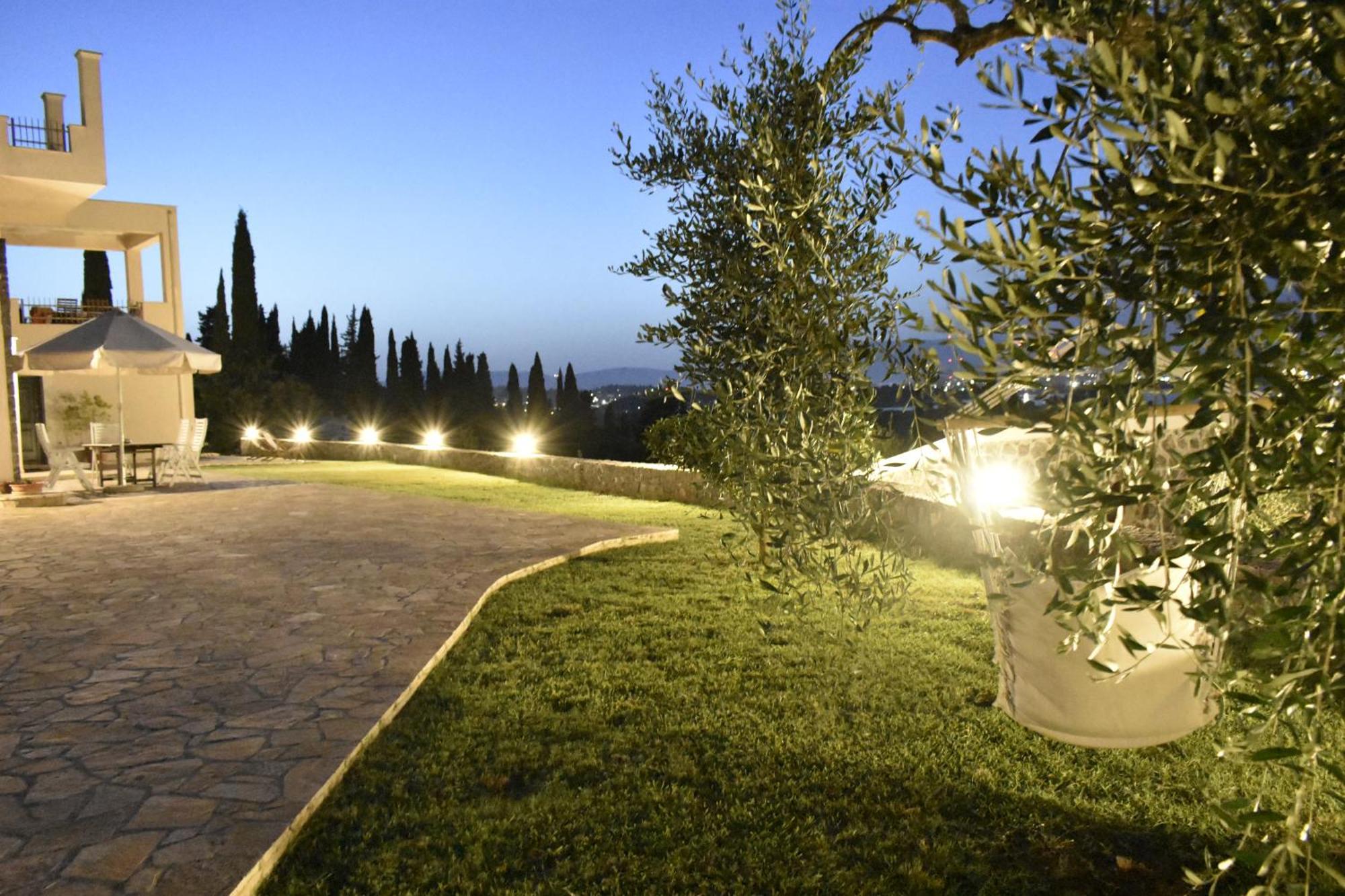Corfu View Deluxe Villa Перама Екстериор снимка